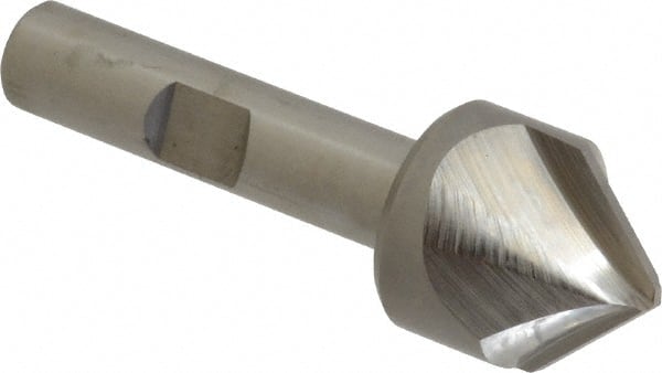 Hertel - 3/4" Diam Single End Cobalt Chamfer Mill - USA Tool & Supply