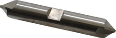 Hertel - 1/2" Diam 2 Flute Double End Cobalt Chamfer Mill - USA Tool & Supply