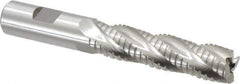 Hertel - 3/4" Diam, 3" LOC, 4 Flute Cobalt Roughing & Finishing Square End Mill - Uncoated, 5-1/4" OAL, 3/4" Shank Diam, Straight Shank, Non-Centercutting - USA Tool & Supply