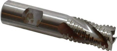 Hertel - 3/4" Diam, 1-1/4" LOC, 4 Flute Cobalt Roughing & Finishing Square End Mill - Uncoated, 3-1/2" OAL, 3/4" Shank Diam, Straight Shank, Non-Centercutting - USA Tool & Supply