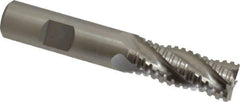 Hertel - 5/8" Diam, 1-5/8" LOC, 4 Flute Cobalt Roughing & Finishing Square End Mill - Uncoated, 3-3/4" OAL, 5/8" Shank Diam, Straight Shank, Non-Centercutting - USA Tool & Supply