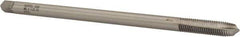 Hertel - M8x1.25 Metric Coarse 2 Flute D5 High Speed Steel Spiral Point Extension Tap - Plug Chamfer, 6" OAL, 6H Class of Fit - USA Tool & Supply