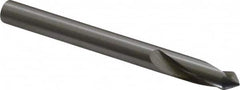 Hertel - 1/4" Body Diam, 90°, 2-5/8" OAL, Cobalt Spotting Drill - USA Tool & Supply