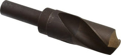 Hertel - 1-5/16" Drill, 135° Point, Cobalt Silver Deming & Reduced Shank Drill Bit - USA Tool & Supply