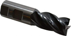 OSG - 1", 1-1/2" LOC, 1" Shank Diam, 4" OAL, 4 Flute, Solid Carbide Square End Mill - Single End, TiAlN Finish, Spiral Flute, 35° Helix, Right Hand Cut, Right Hand Flute, Series VG441 - USA Tool & Supply