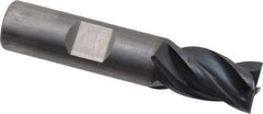 OSG - 1/2", 5/8" LOC, 1/2" Shank Diam, 2-1/2" OAL, 4 Flute, Solid Carbide Square End Mill - Single End, TiAlN Finish, Spiral Flute, 35° Helix, Right Hand Cut, Right Hand Flute, Series VG441 - USA Tool & Supply