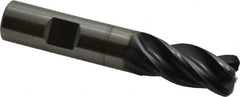 OSG - 5/8" Diam 4 Flute Solid Carbide 1/8" Corner Radius End Mill - USA Tool & Supply