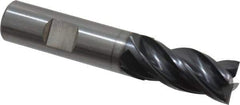 OSG - 5/8", 1-1/4" LOC, 5/8" Shank Diam, 3-1/2" OAL, 4 Flute, Solid Carbide Square End Mill - Single End, TiAlN Finish, Spiral Flute, 35° Helix, Right Hand Cut, Right Hand Flute, Series VG441 - USA Tool & Supply