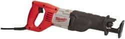 Milwaukee Tool - 3,000 Strokes per Minute, 1-1/8 Inch Stroke Length, Electric Reciprocating Saw - 120 Volts, 12 Amps - USA Tool & Supply