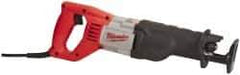 Milwaukee Tool - 3,000 Strokes per Minute, 1-1/8 Inch Stroke Length, Electric Reciprocating Saw - 120 Volts, 12 Amps - USA Tool & Supply