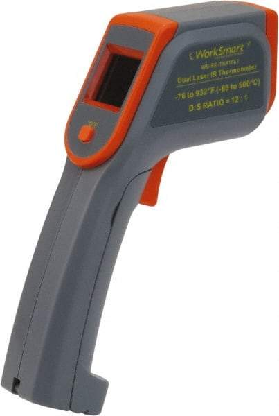 Value Collection - -60 to 500°C (-76 to 932°F) Infrared Thermometer - 12:1 Distance to Spot Ratio - USA Tool & Supply