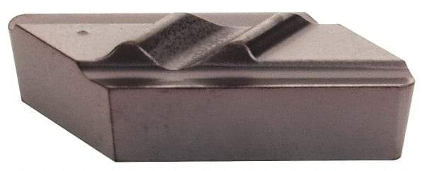 Kennametal - NPL52, KCU25 Grade Carbide Profiling Insert - AlTiN Finish, 55° Incl Angle, Parallelogram, 0.4566" Side Length, 1/8" Thick, 1/32" Corner Radius - USA Tool & Supply