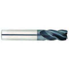 3/4" Dia. - 1-1/2" LOC - 4" OAL - 4 FL Carbide S/E HP End Mill-AlTiN - USA Tool & Supply