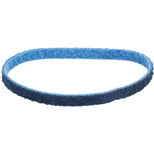 Dynabrade - 1" Wide x 24" OAL, Aluminum Oxide Abrasive Belt - Aluminum Oxide, Very Fine, Nonwoven, Cloth Backing, Wet/Dry - USA Tool & Supply