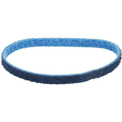 Dynabrade - 1" Wide x 30" OAL, Aluminum Oxide Abrasive Belt - Aluminum Oxide, Very Fine, Nonwoven, Cloth Backing, Wet/Dry - USA Tool & Supply
