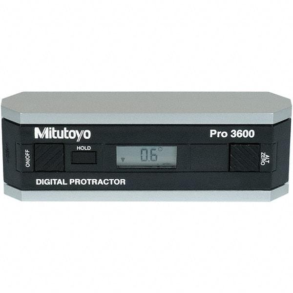 Mitutoyo - Digital & Dial Protractors Style: Digital Measuring Range (Degrees): 360.00 - USA Tool & Supply