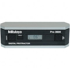 Mitutoyo - Digital & Dial Protractors Style: Digital Measuring Range (Degrees): 360.00 - USA Tool & Supply