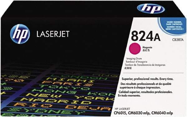 Hewlett-Packard - Magenta Imaging Drum - Use with HP Color LaserJet CM6030, CM6040, CP6015 - USA Tool & Supply