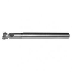 1/2x1/2x9/16x1-1/2x5 5FL Square Carbide End Mill-Round Shank-Uncoated - USA Tool & Supply