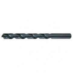 #19 RHS / RHC HSS 135 Degree Split Point Heavy Duty Jobber Drill - Steam Oxide - USA Tool & Supply