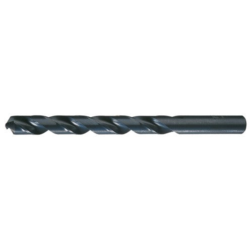 8.00mm RHS / RHC HSS 135 Degree Split Point Heavy Duty Jobber Drill - Steam Oxide - Exact Industrial Supply