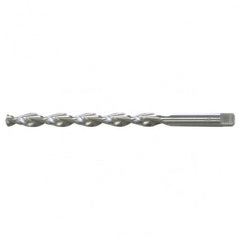 #15 RHS / RHC HSS 135 Degree Notched Point Deep Hole Parabolic Taper Length Drill - Bright - USA Tool & Supply
