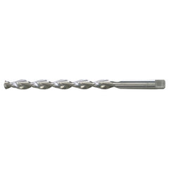 15/32 RHS / RHC HSS 135 Degree Notched Point Deep Hole Parabolic Taper Length Drill - Bright - Exact Industrial Supply
