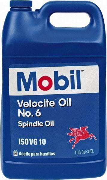 Mobil - 1 Gal Container Mineral Spindle Oil - ISO 10, 10 cSt at 40°C & 2.62 cSt at 100°C - USA Tool & Supply