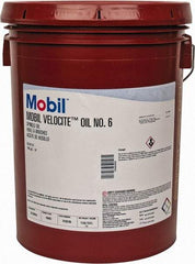 Mobil - 5 Gal Pail Mineral Spindle Oil - ISO 10, 10 cSt at 40°C & 2.62 cSt at 100°C - USA Tool & Supply