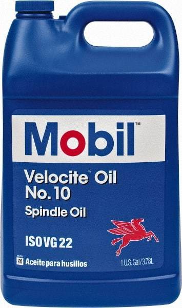 Mobil - 1 Gal Container Mineral Spindle Oil - ISO 22, 22 cSt at 40°C & 4 cSt at 100°C - USA Tool & Supply