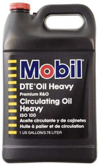 Mobil - 1 Gal Container Mineral Circulating Oil - SAE 40, ISO 150, 146 cSt at 40°C & 14.4 cSt at 100°F - USA Tool & Supply