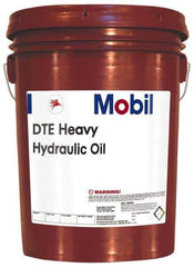 Mobil - 5 Gal Pail Mineral Circulating Oil - SAE 30, ISO 100, 95.1 cSt at 40°C & 10.9 cSt at 100°F - USA Tool & Supply