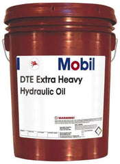 Mobil - 5 Gal Pail Mineral Circulating Oil - SAE 40, ISO 150, 146 cSt at 40°C & 14.4 cSt at 100°F - USA Tool & Supply