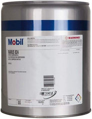 Mobil - 5 Gal Pail, ISO 32, SAE 10, Air Compressor Oil - -20°F to 400°, 29.5 Viscosity (cSt) at 40°C, 5.5 Viscosity (cSt) at 100°C - USA Tool & Supply