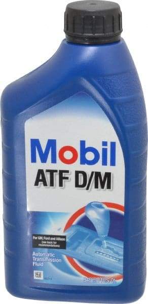 Mobil - Multi-Purpose Transmission Fluid - 1 Qt Bottle - USA Tool & Supply