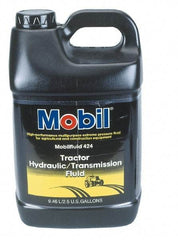 Mobil - 2.5 Gal Bottle Mineral Hydraulic Oil - ISO 46/68, 55 cSt at 40°C & 9.3 cSt at 100°F - USA Tool & Supply