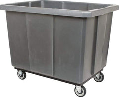 Bayhead Products - 600 Lb Load Capacity, 14 Bushels, Polyethylene Poly Truck - 32" Wide x 44" Long x 28" High - USA Tool & Supply