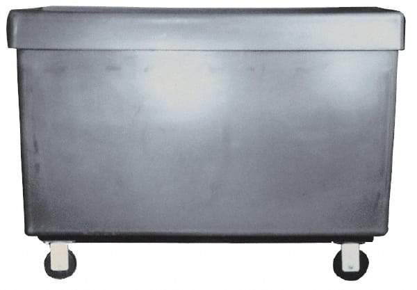 Bayhead Products - 800 Lb Load Capacity, Polyethylene Rolling Covered Container - 21" Wide x 41" Long x 21-1/2" High - USA Tool & Supply