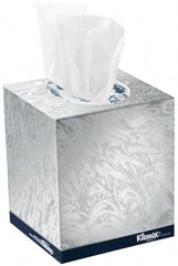 Kleenex - Tall Box of White Facial Tissues - 2 Ply - USA Tool & Supply