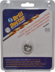 Drill Doctor - 100 Grit, Tool & Cutter Grinding Wheel - Coarse Grade, Diamond - USA Tool & Supply