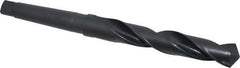 General Chipbreaker - 1-1/16", 3MT 118° Point High Speed Steel Taper Shank Drill Bit - Oxide Finish, 6-5/8" Flute Length, 11-3/8" OAL, Chipbreaker Flute - USA Tool & Supply