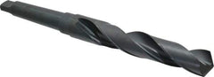 General Chipbreaker - 1-3/16", 3MT 118° Point High Speed Steel Taper Shank Drill Bit - Oxide Finish, 7-1/8" Flute Length, 11-7/8" OAL, Chipbreaker Flute - USA Tool & Supply