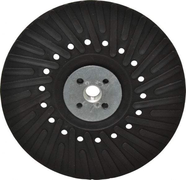 Value Collection - 7" Diam Locking Nut Disc Backing Pad - Hard Density, 10,000 RPM - USA Tool & Supply
