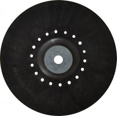 Value Collection - 9" Diam Locking Nut Disc Backing Pad - Hard Density, 9,000 RPM - USA Tool & Supply