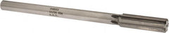 Made in USA - 11/16" Carbide-Tipped 6 Flute Chucking Reamer - USA Tool & Supply