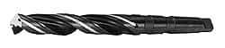 General Chipbreaker - 15/16", 3MT 130° Point High Speed Steel Taper Shank Drill Bit - Oxide Finish, 6-1/4" Flute Length, 11" OAL, Chipbreaker Flute, Through Coolant - USA Tool & Supply