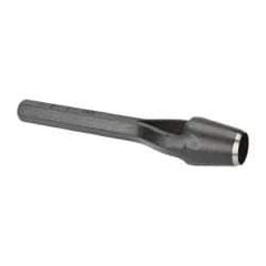 Value Collection - 9/16" Arch Punch - 4-7/8" OAL, Steel - USA Tool & Supply