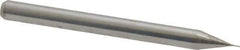 Kyocera - 0.01", 0.03" LOC, 1/8" Shank Diam, 1-1/2" OAL, 4 Flute, Solid Carbide Square End Mill - Single End, Uncoated, Spiral Flute, 30° Helix, Centercutting, Right Hand Cut, Right Hand Flute, Series 1810 - USA Tool & Supply