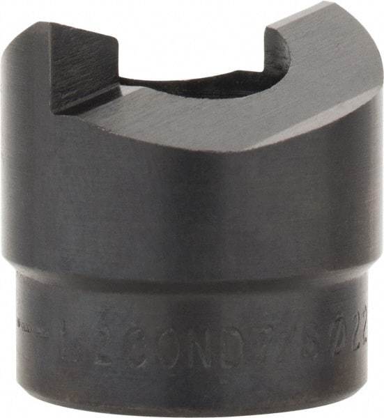 Greenlee - 1/2" Conduit Round Punch - 7/8" Hole Diam - USA Tool & Supply