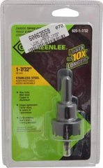 Greenlee - 1-7/32" Diam, Hole Saw - USA Tool & Supply